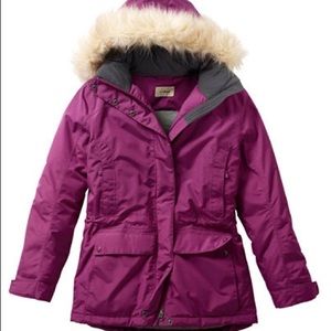 L.L. Bean Women’s Baxter State Parka Mulberry L